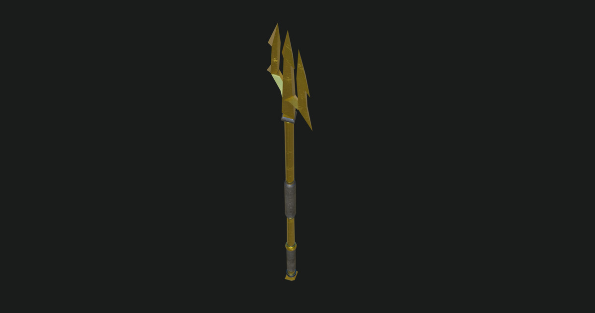 Trident Medieval Gold URP and HDRP Textures
