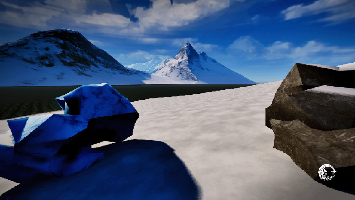 Arctic Landscape Retro