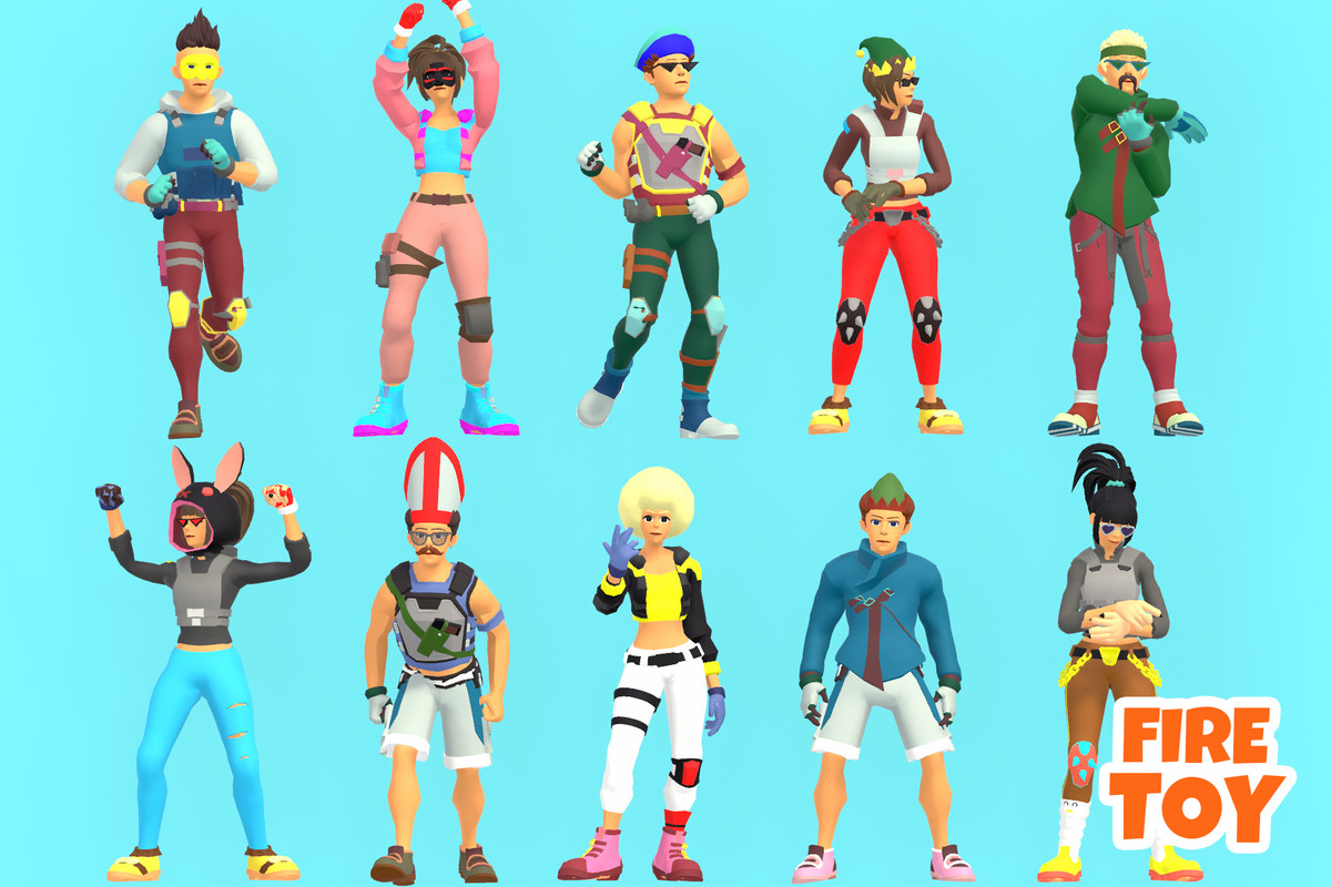 Stylized Modular Characters Pack