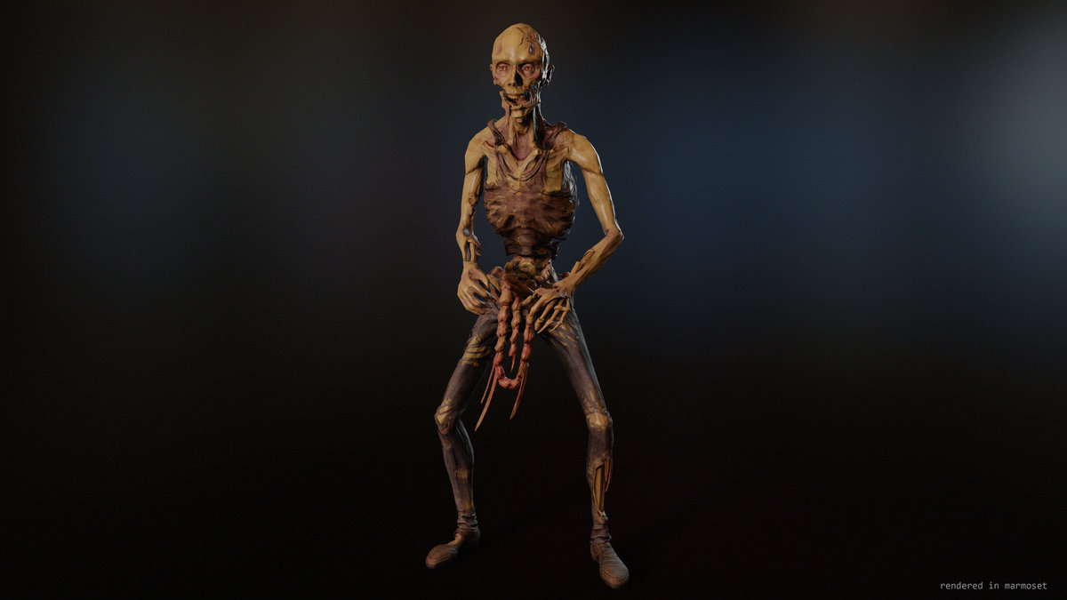 Zombie creepy