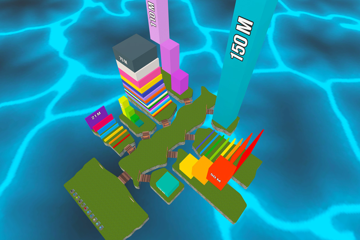 OBBY +1 Jump per Click Level Pack