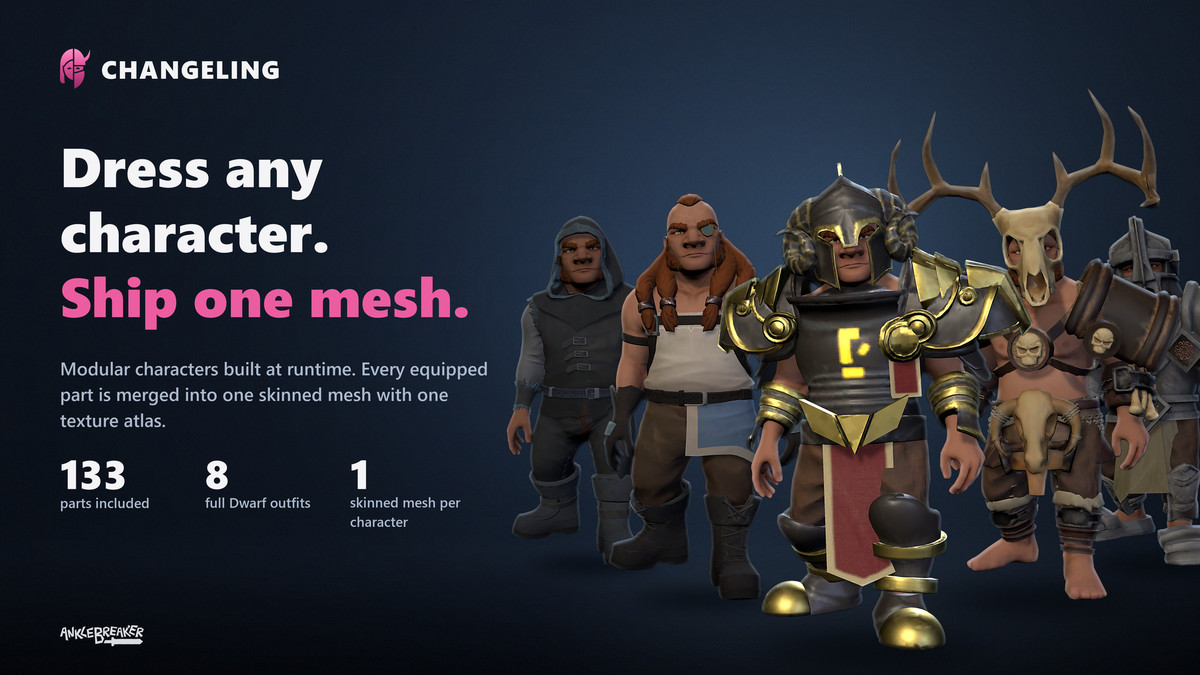 Changeling - AAA Character Customisation