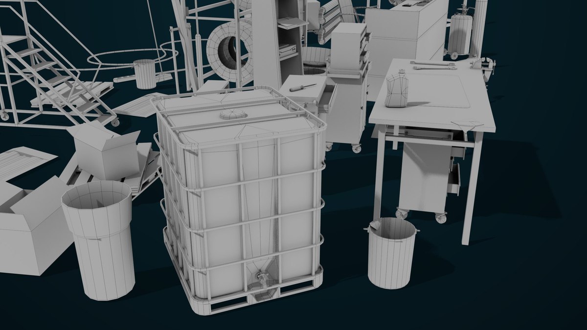 Workshop Tools Pack 01 UPR HDRP Textures