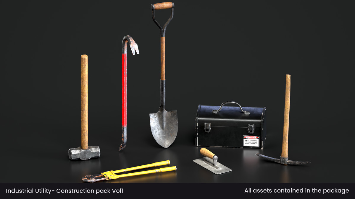 Industrial Utility - Construction Props Pack
