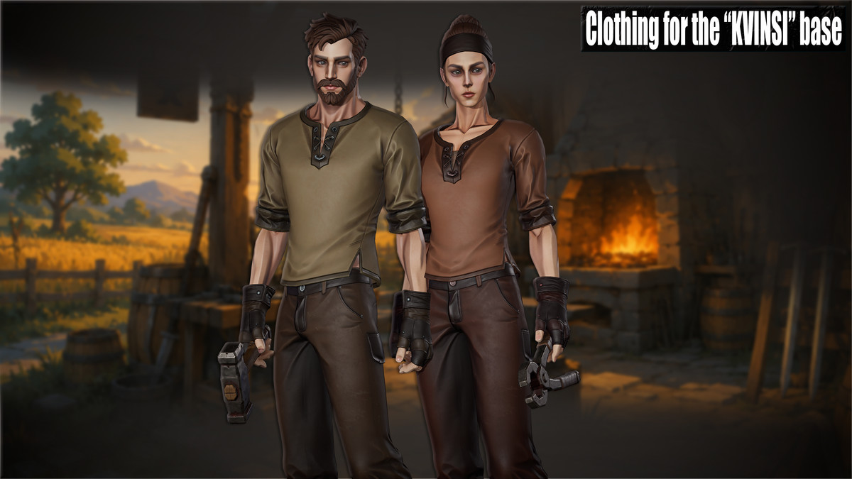 Stylized Medieval Blacksmith