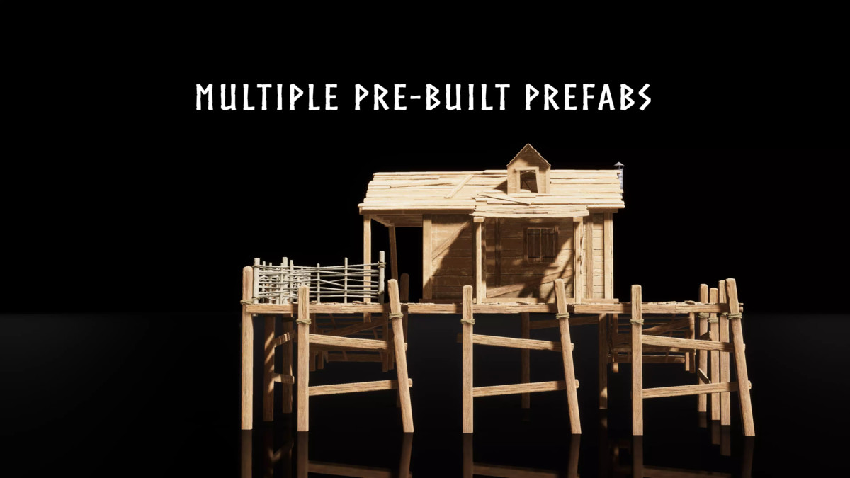Indie Dev Essentials Bundle: Environments, VFX, Props (20 Packages)