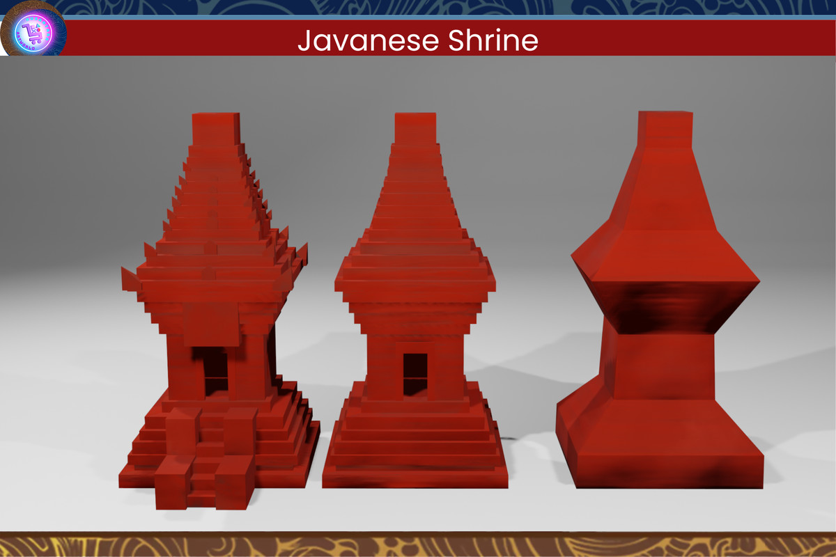 Javanese Gate and Temple