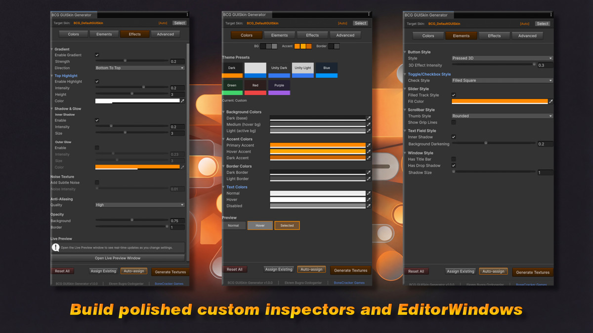 GUISkin Texture Generator