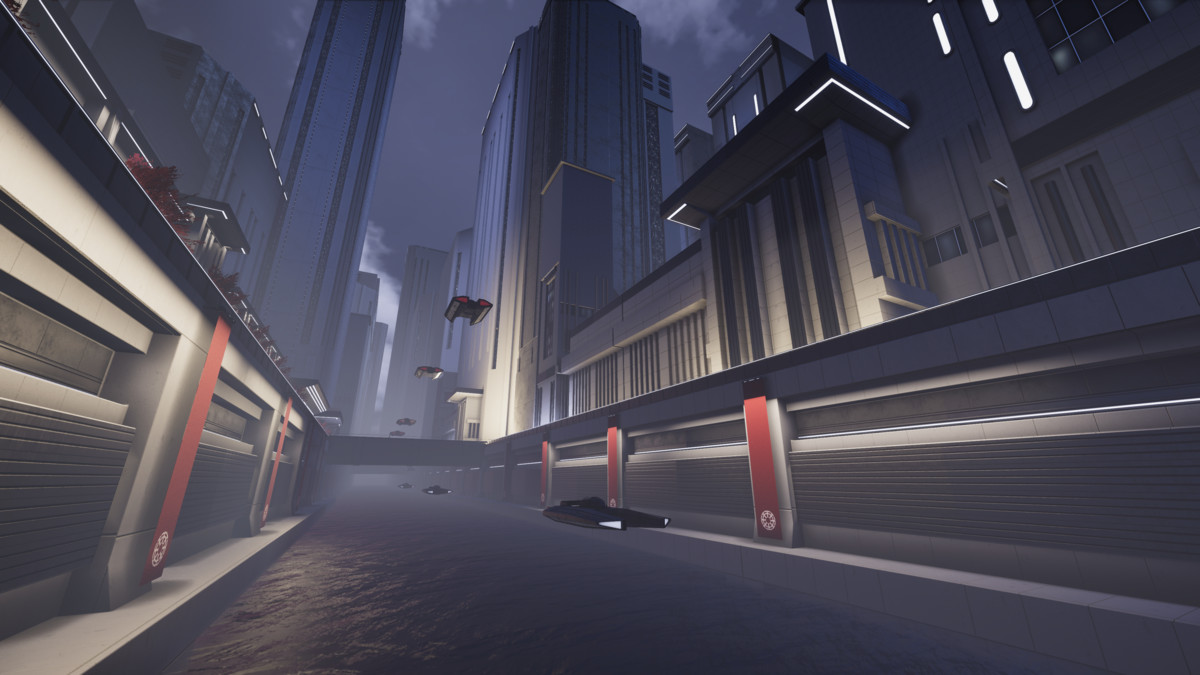 Science Fiction Brutalist City