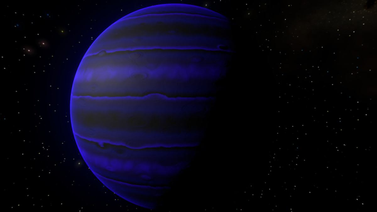 Gas Giants: Curl Flow Simulation, Shaders and In-Editor Baking