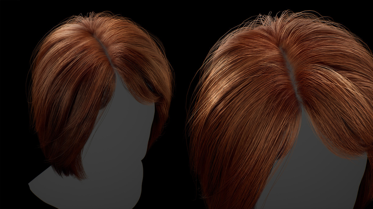 Essential Real-Time Hair Pack – Game-Ready Hairstyles for Unity