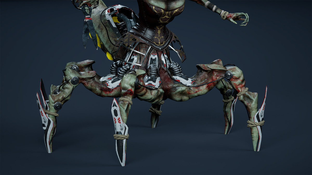 Fantasy Cyborg Queen