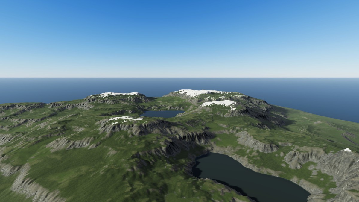 Procedural Islands 8K & 4K - 62 Terrains