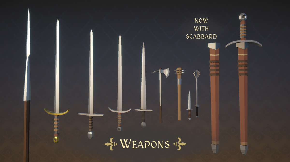 Stylized Medieval Crusaders Pack – Low Poly Characters & Units