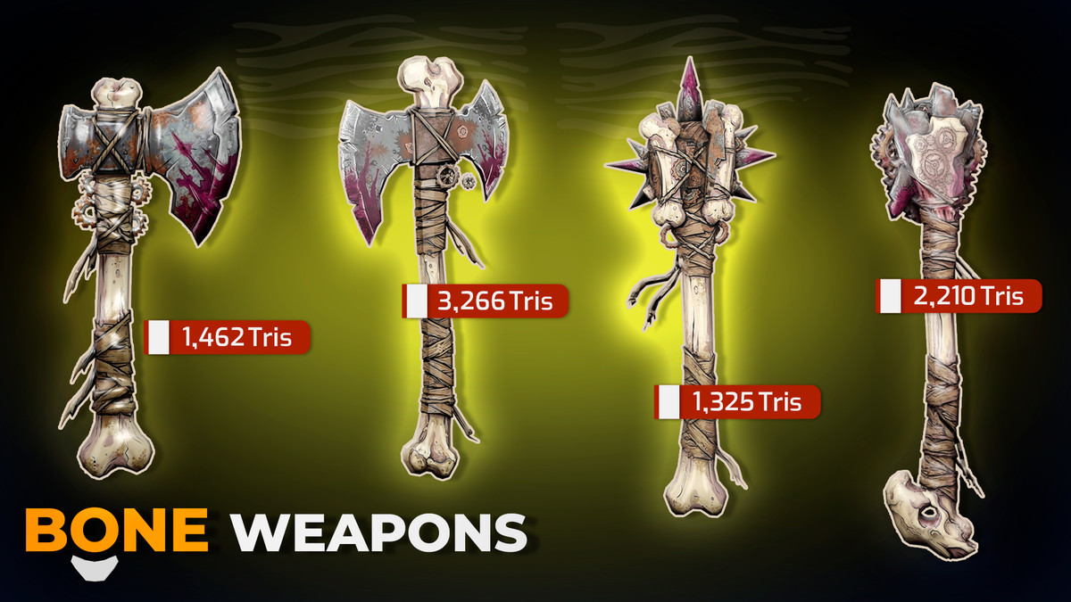 Bone Weapon Bundle