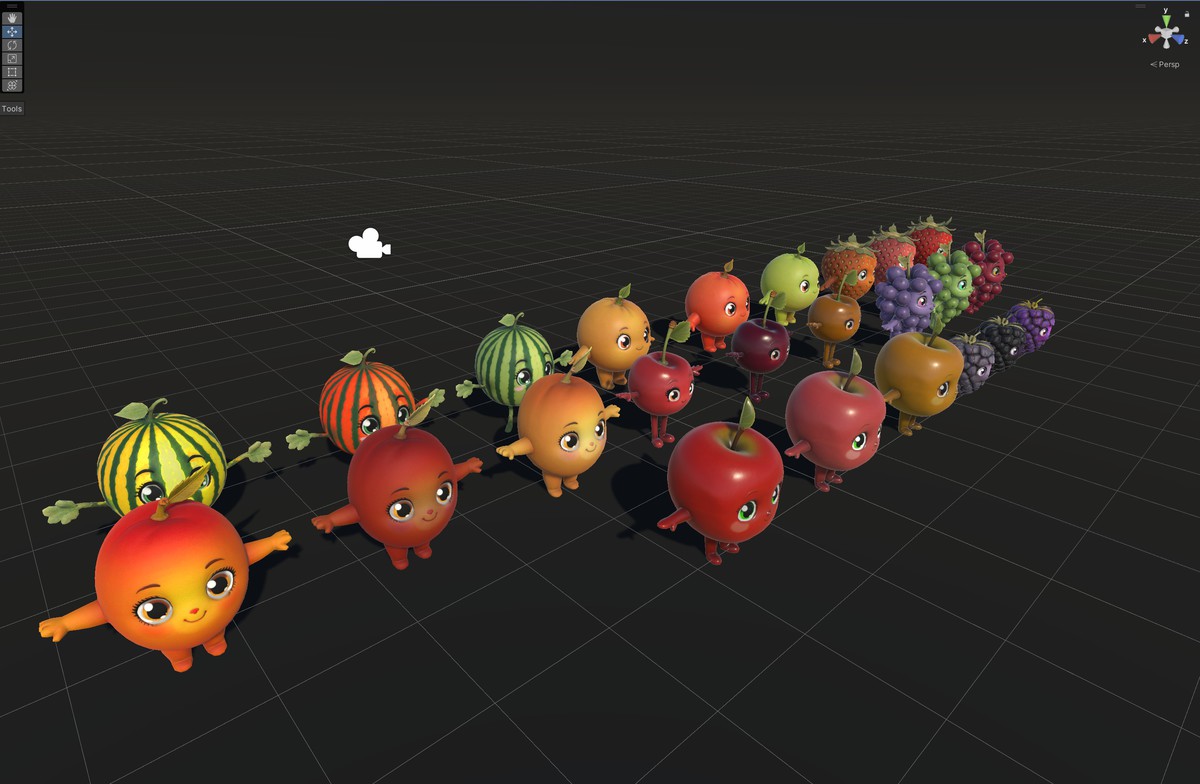 Chibi Fruit Pack Two