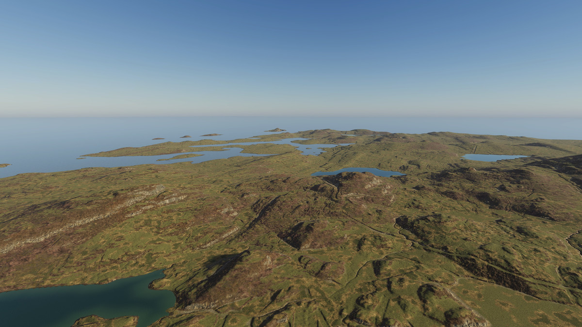 Scotland Real-World LIDAR Terrains 8K - Part 1