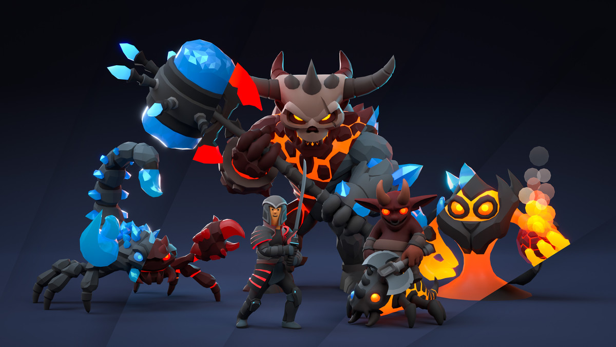 Inferno World - Low Poly 3D Models