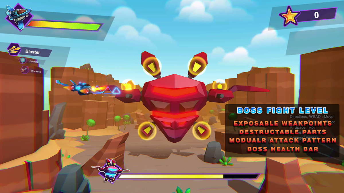 Star Fight 3D (Rail Shooter) - Game Template, image 9