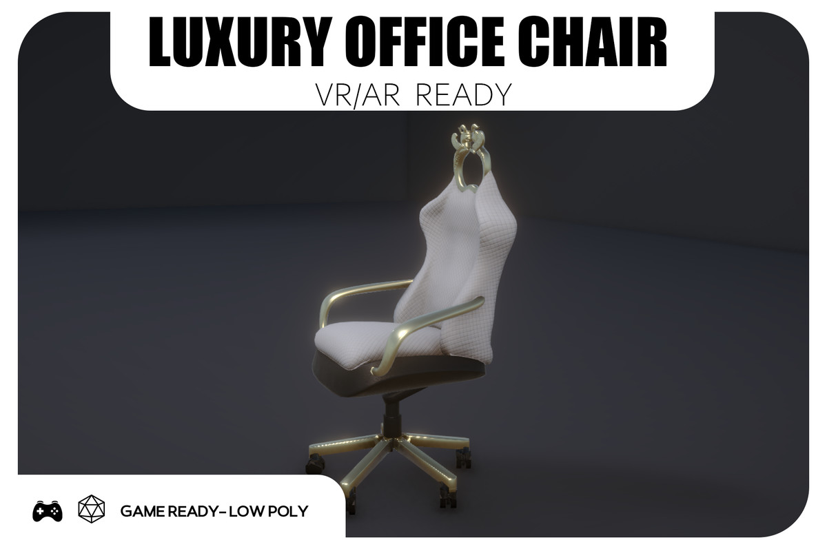 Luxury Office Chair - Game Ready