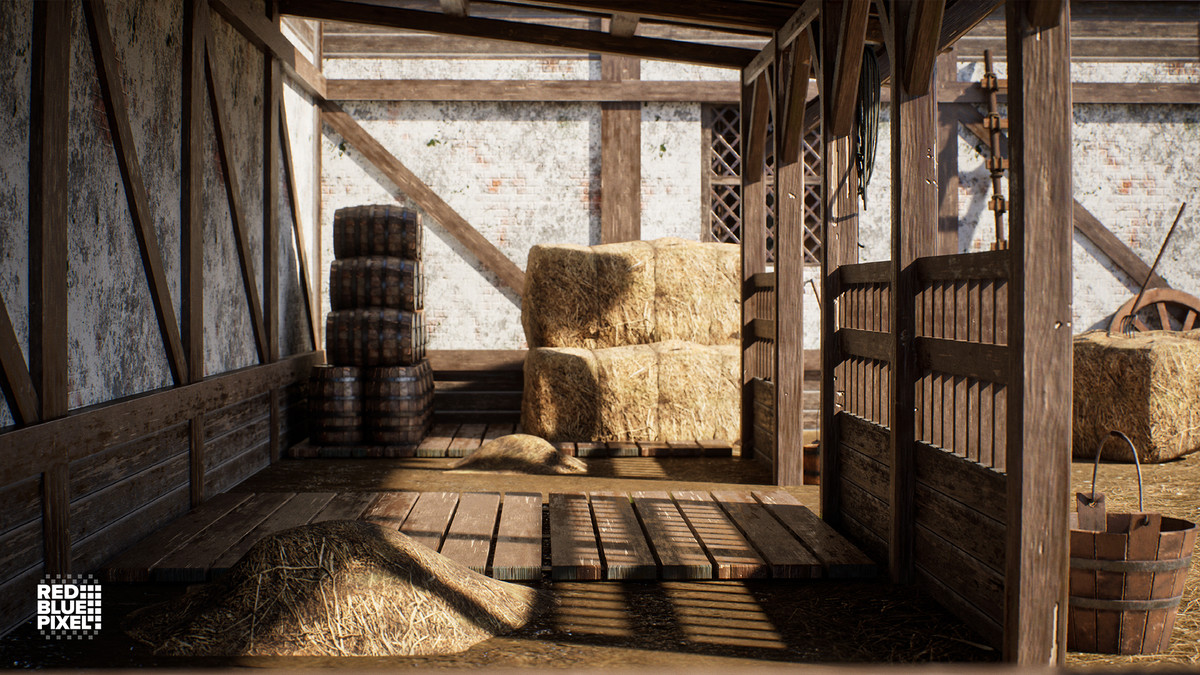 Medieval Horse Stable