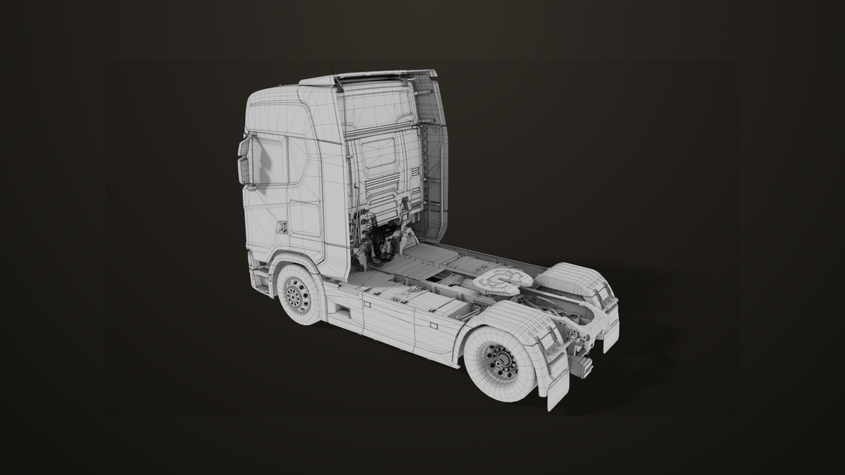 Chassis 06 Yellow URP HDRP Textures