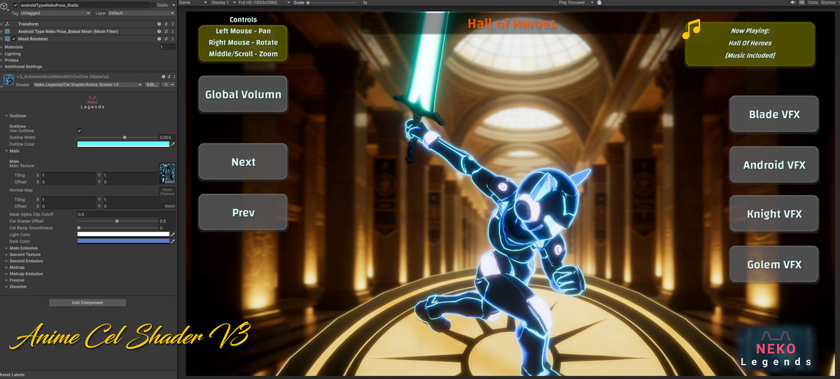 Anime Cel Shader URP