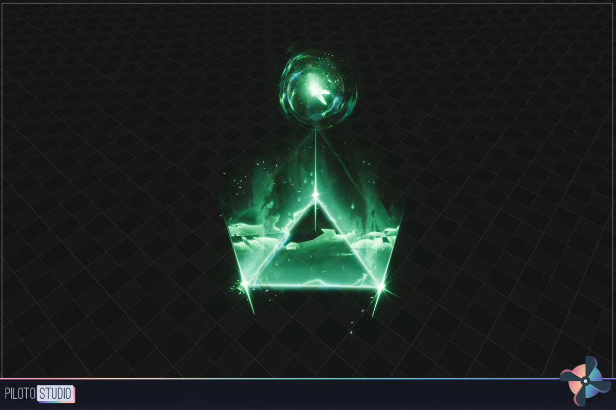 Triangle Burst Magic VFX