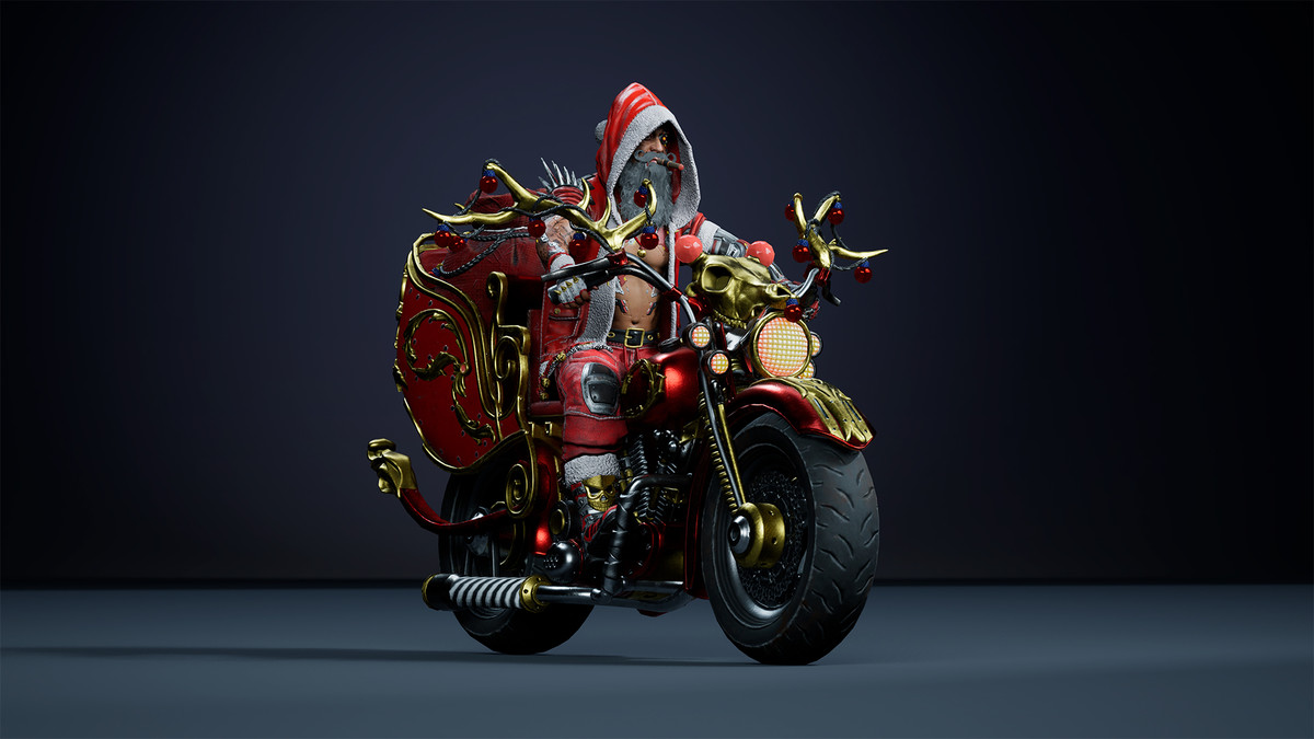 Cyborg Santa
