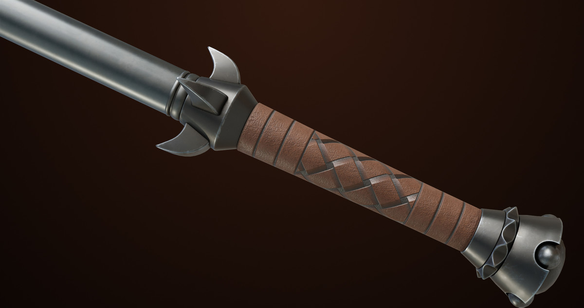 Battle Axe 03 URP HDRP Textures