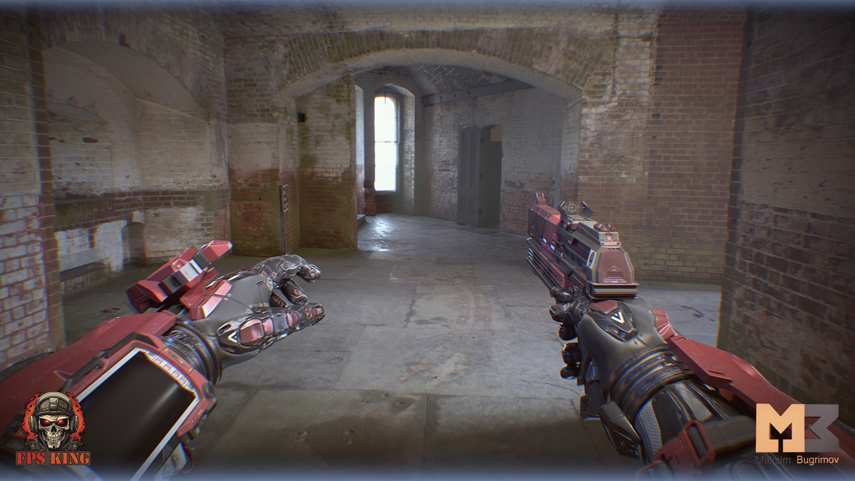 Sci-Fi Hands With Pistol