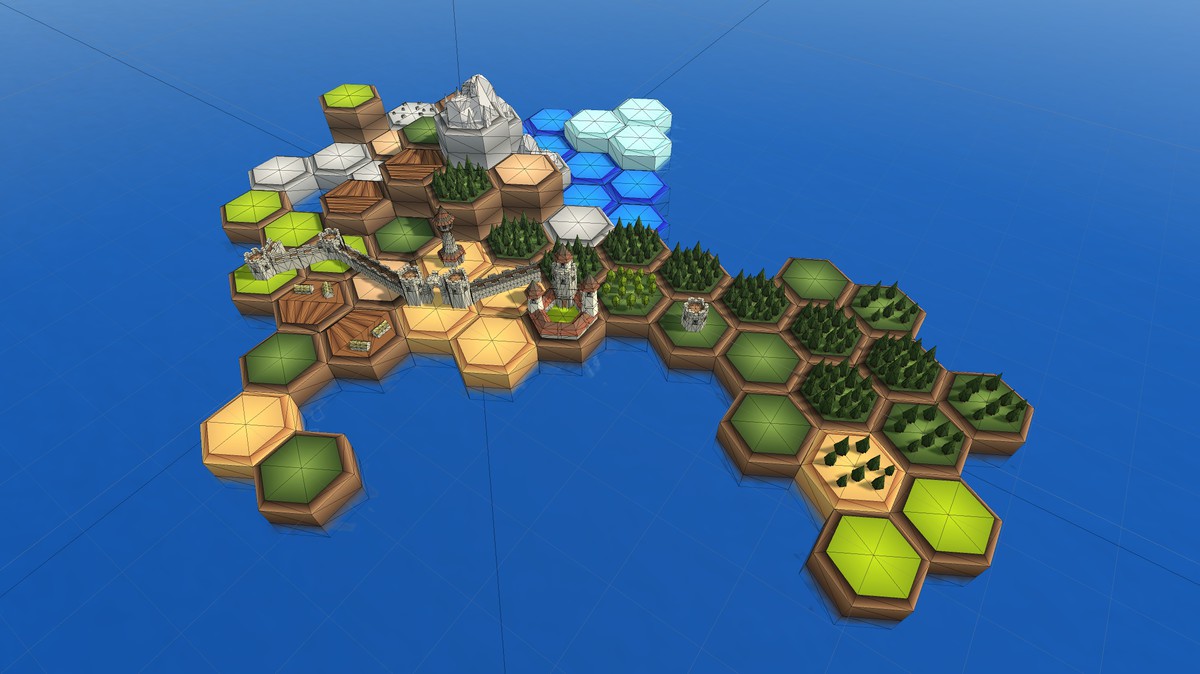 HexPoly: Fantasy Kingdom