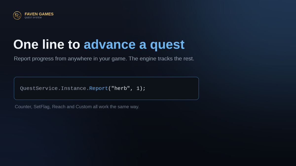 Standalone Quest