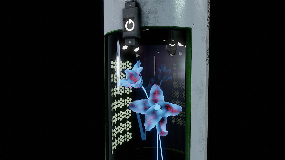 Futuristic Plant Carrier - Sci-fi Vegetation Container