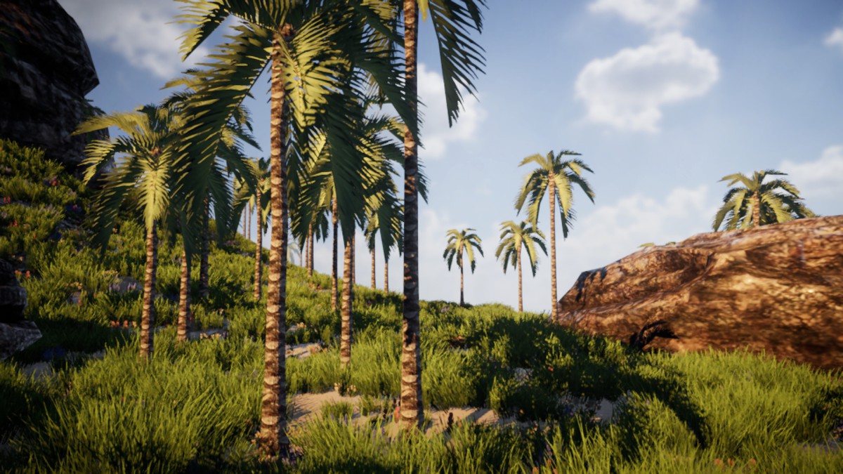 Mobile Palm Tree Bundle (for URP)