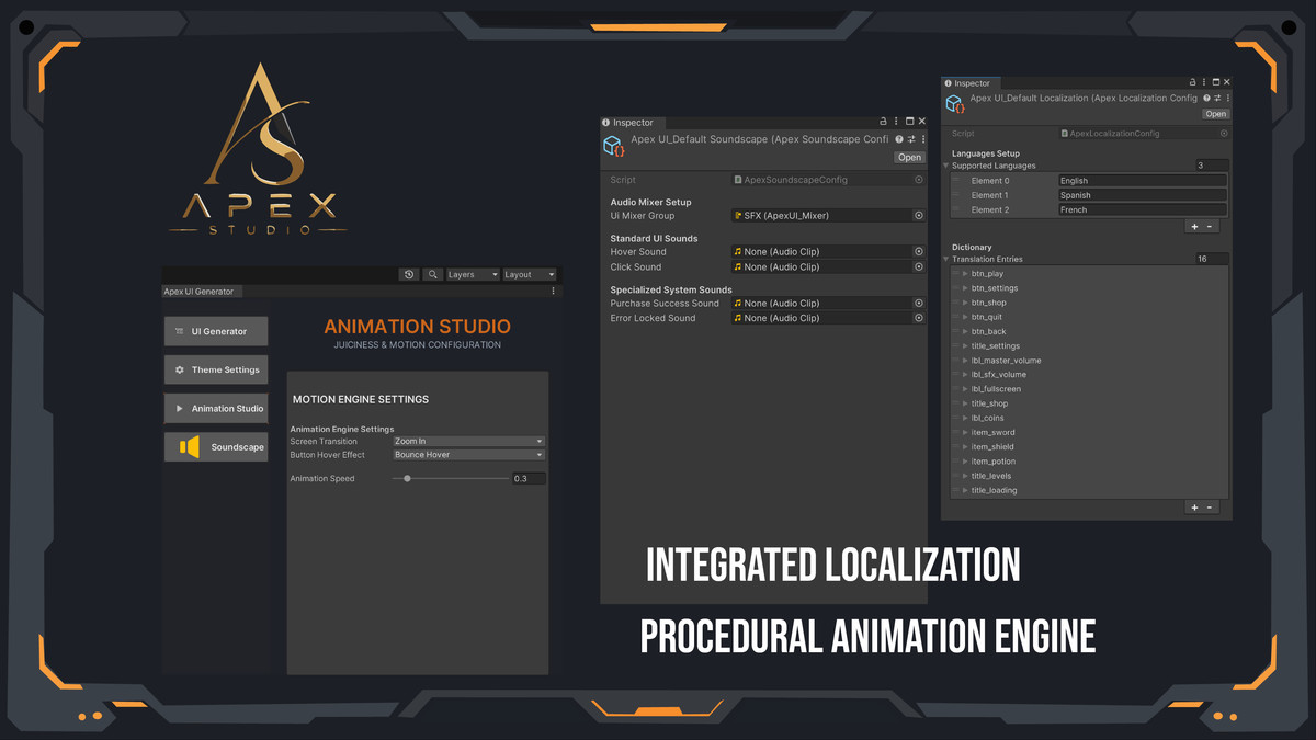 APEX UI: ZERO-CODE MENU GENERATOR