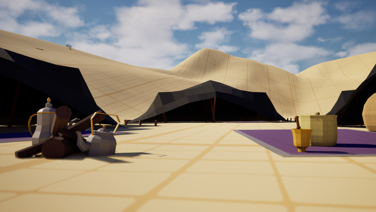 Desert Blockout Kit – 236 Modular Assets | Villages, Temples & Open Worlds