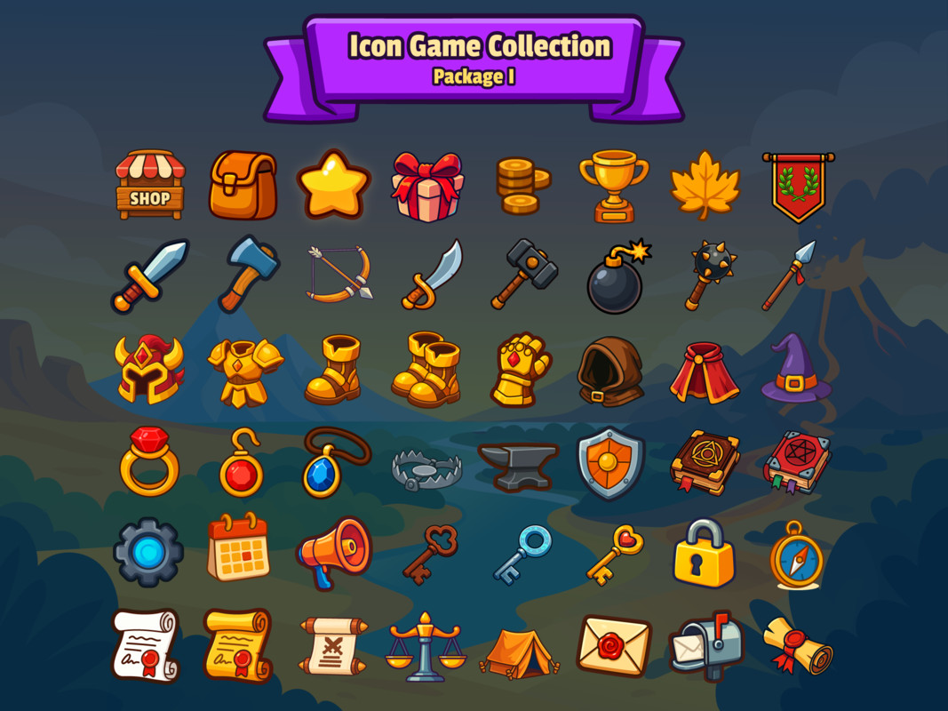 Mystic Realms: Premium Fantasy UI System