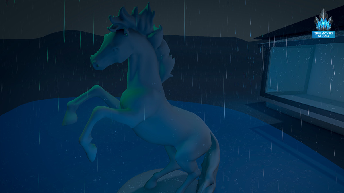Rain VFX — SDF Collision & Surface Physics System