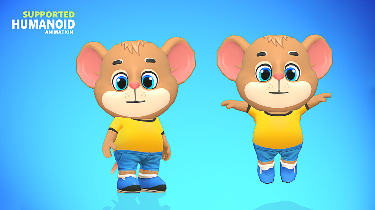 Mouse Rat Rodent Brown Animated