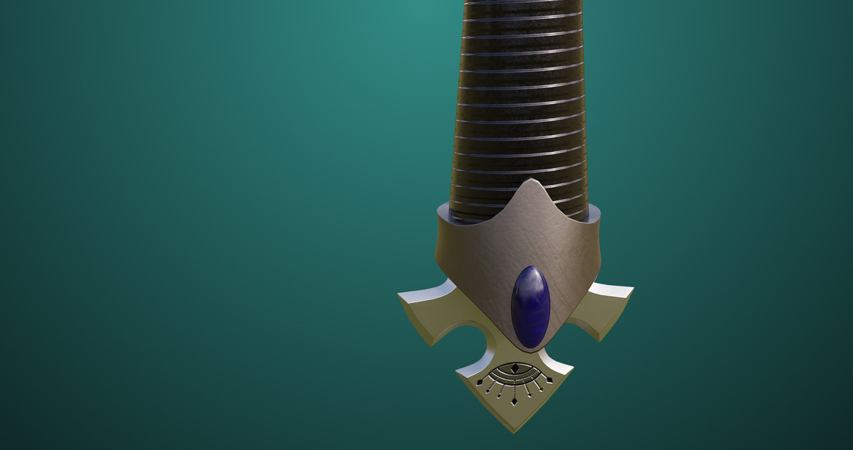 Battle Axe 01 Silver URP HDRP Textures