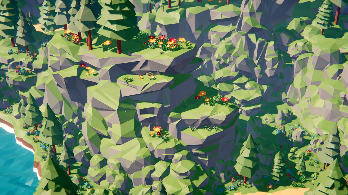 Rocky Valley - Polyart Environment