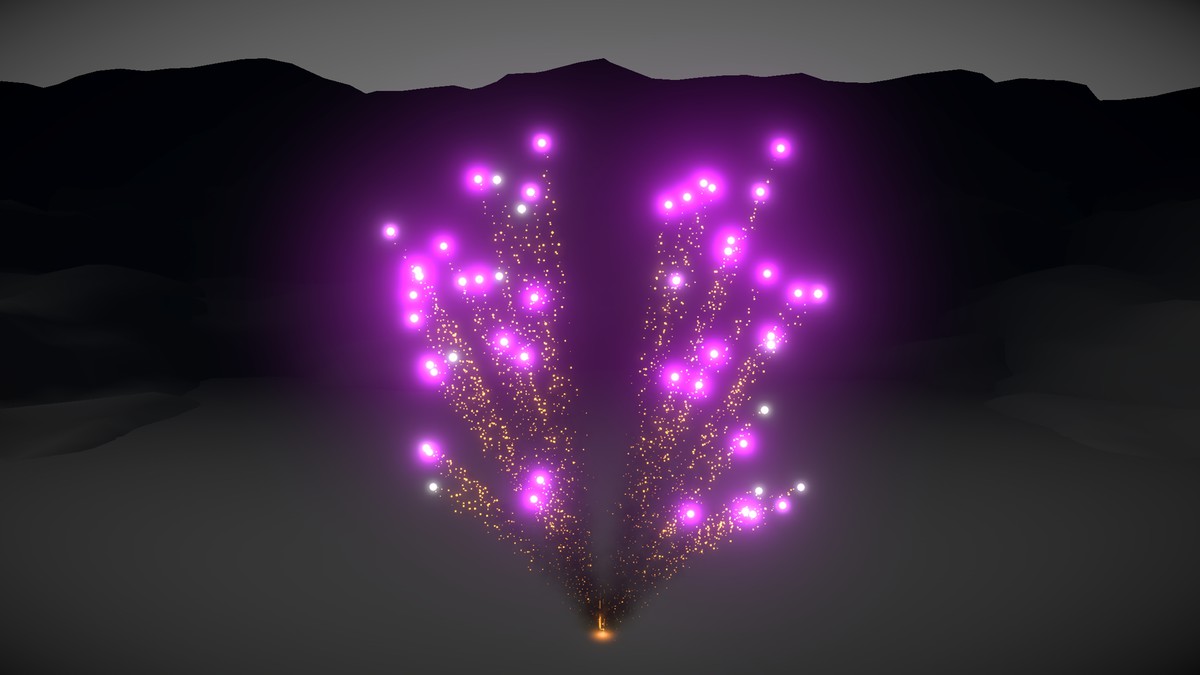 VFX Graph - Fireworks - Vol. 1