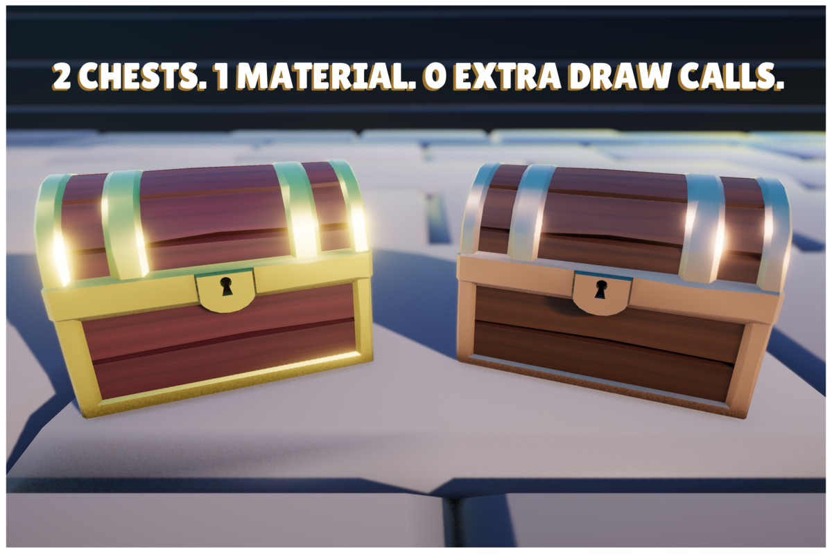 Stylized Interactive Prop System: Break, Open & Loot
