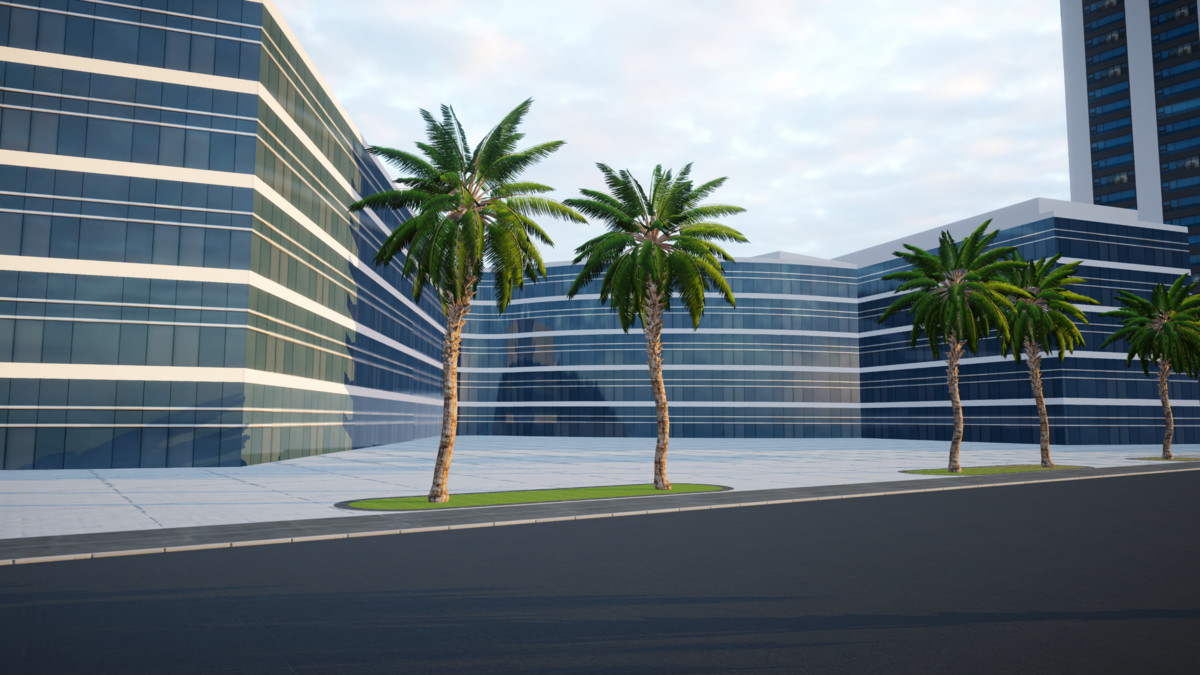 Mobile City - 50 Unique Buildings - 150 variants
