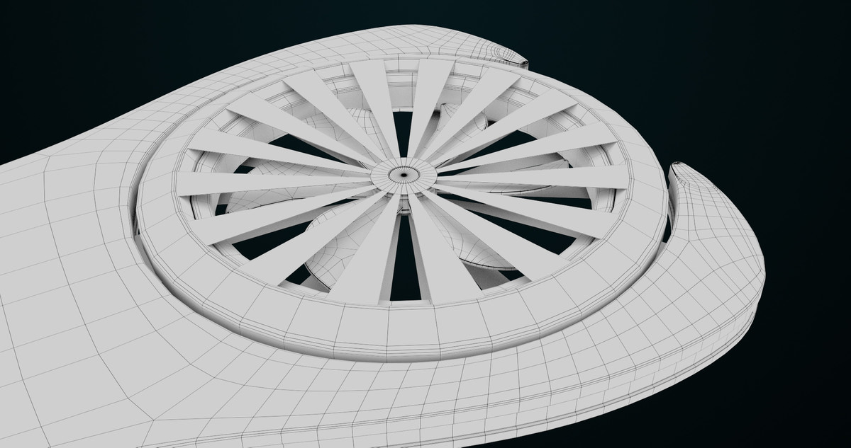 Sci Fi Hoverboard 3 URP HDRP Textures