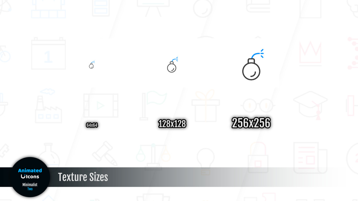 Animated Icons - Minimalist Two