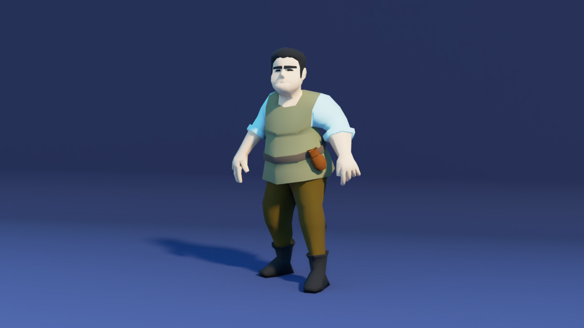 Medieval Low Poly Characters - Stylized Pack