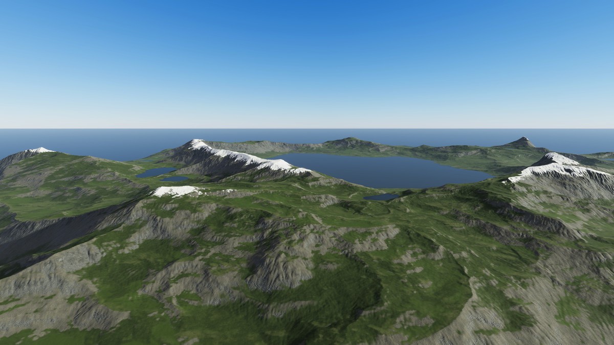 Procedural Islands 8K & 4K - 62 Terrains