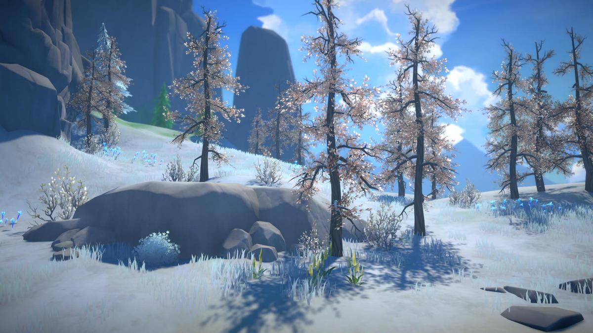Stylized Snow & Pine Forest